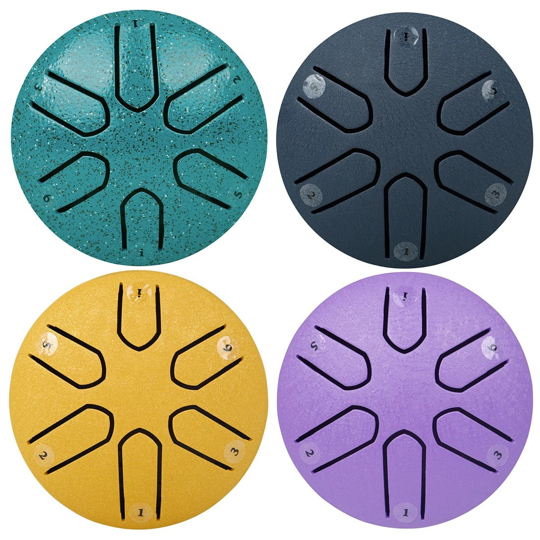 Mini Steel Tongue Drum Kit (3 Inch) 2