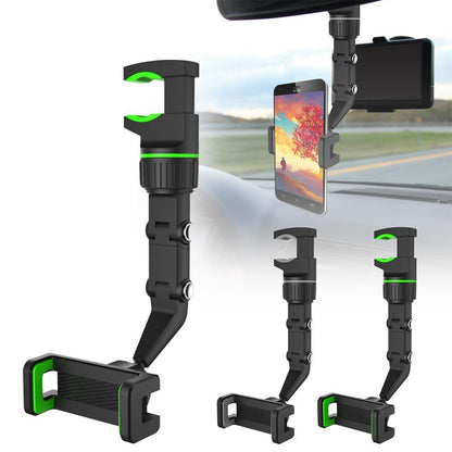 Multifunctional Rearview Mirror Phone Holder 2