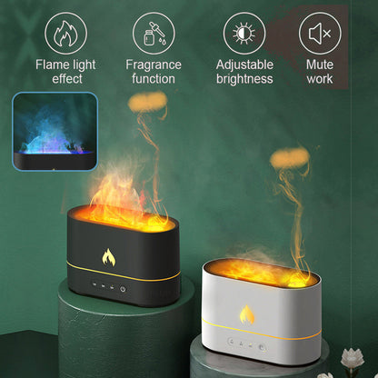 HumidiFire Aromatherapy Flam Ultrasonic Diffuser 2
