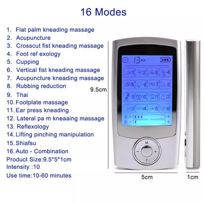 EMS Remote Massage Physiotherapy Pads 2