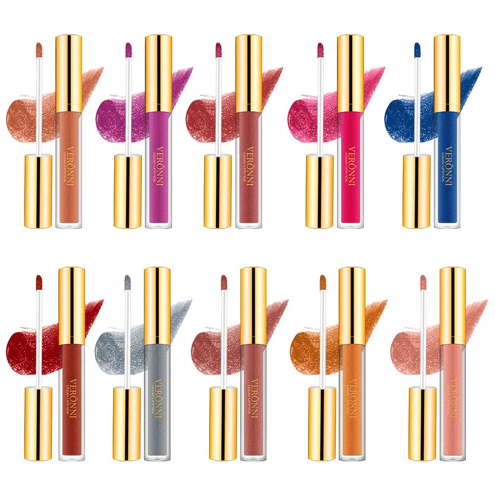 Metallic Liquid Diamond Glitter Lipstick 2