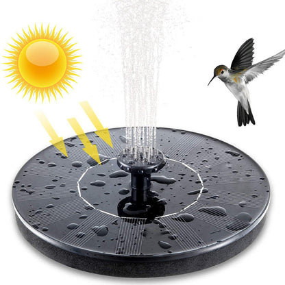 Solar Powered Bird Bath Water Fountain 2