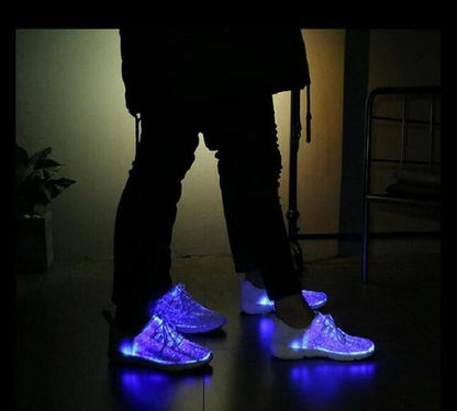 Light-up Luminous Fiber Optic Shoes 2