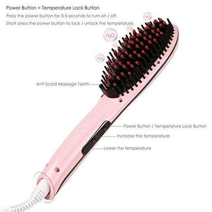 Hair Straightener Brush 2