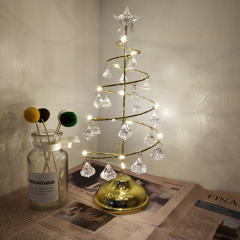 Christmas Tree Crystal Lights 2