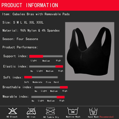 COMFORTABLE WIRELESS BRA 2