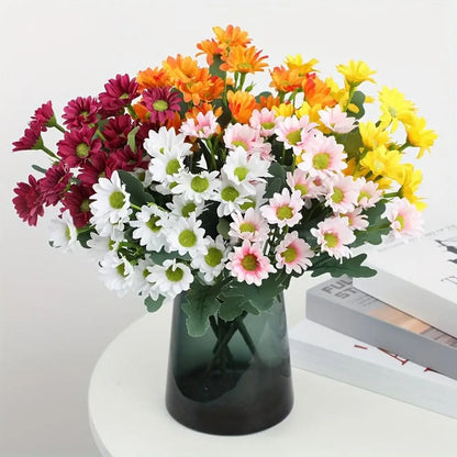 Artificial Daisy Flowers-5PCS 2