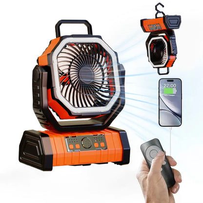Rechargeable Portable Camping Fan 2
