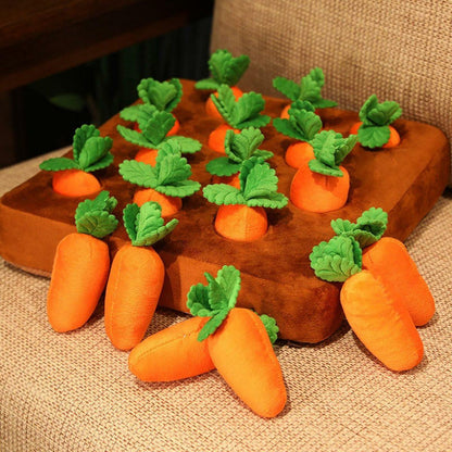 Carrot Doll Dog Toy 2