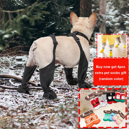 Waterproof Adjustable Suspended Dog Boots 2