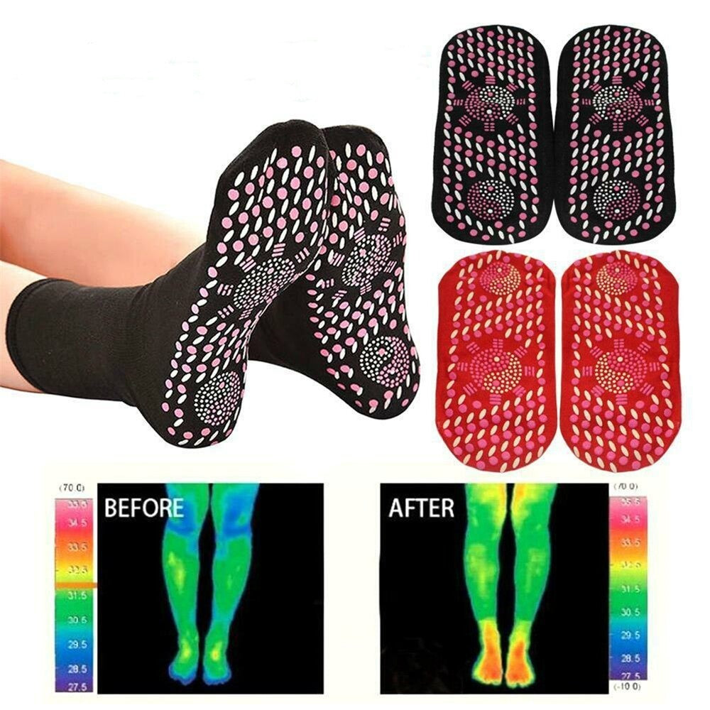 Tourmaline Lymphvity Self-Heating Health Sock 2