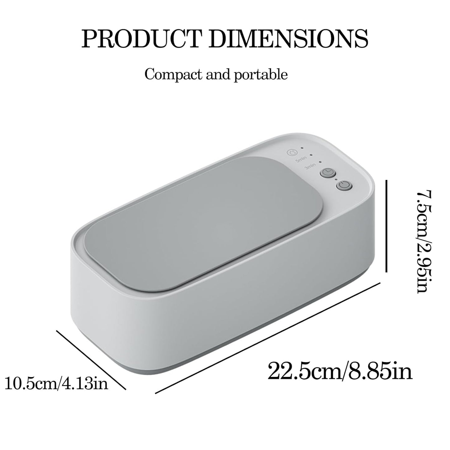 Smart Ultrasonic Deep Cleaner For Accessories 2