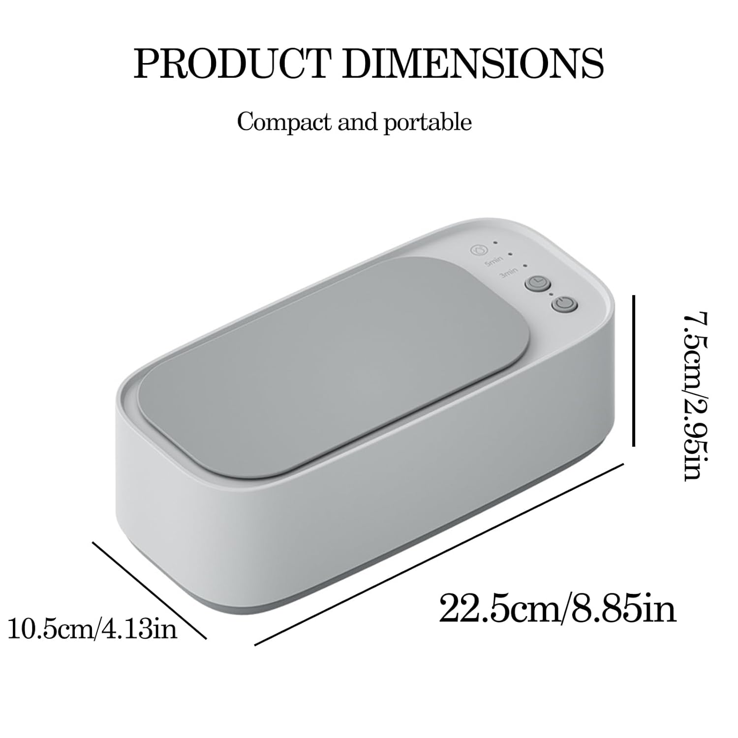 Smart Ultrasonic Deep Cleaner For Accessories 2