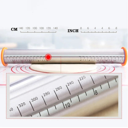 Adjustable Rolling Pin with Thickness Rings 2
