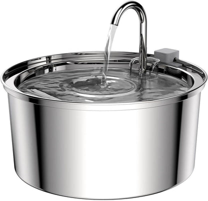 Stainless Steel Cat Drinking Fountain 2