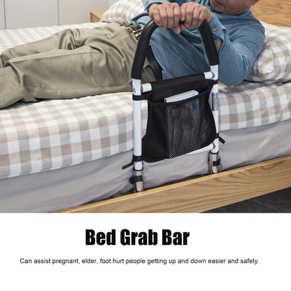 Bed Assist Rail – Safety Guard with Storage Pocket 2