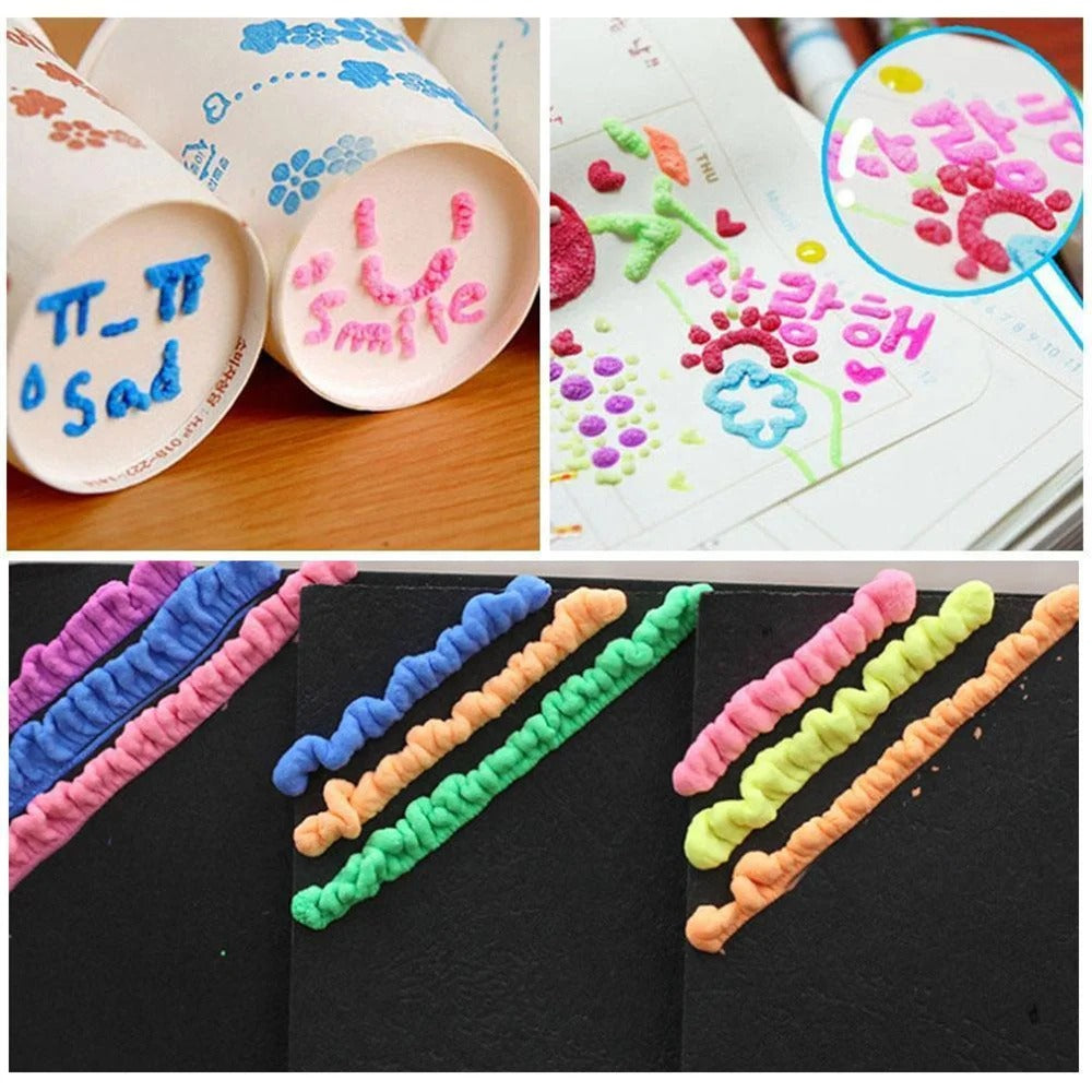 3D Magic Puffy Pens 2