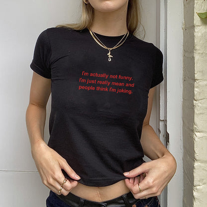 I'm Actually Not Funny T-Shirt 2
