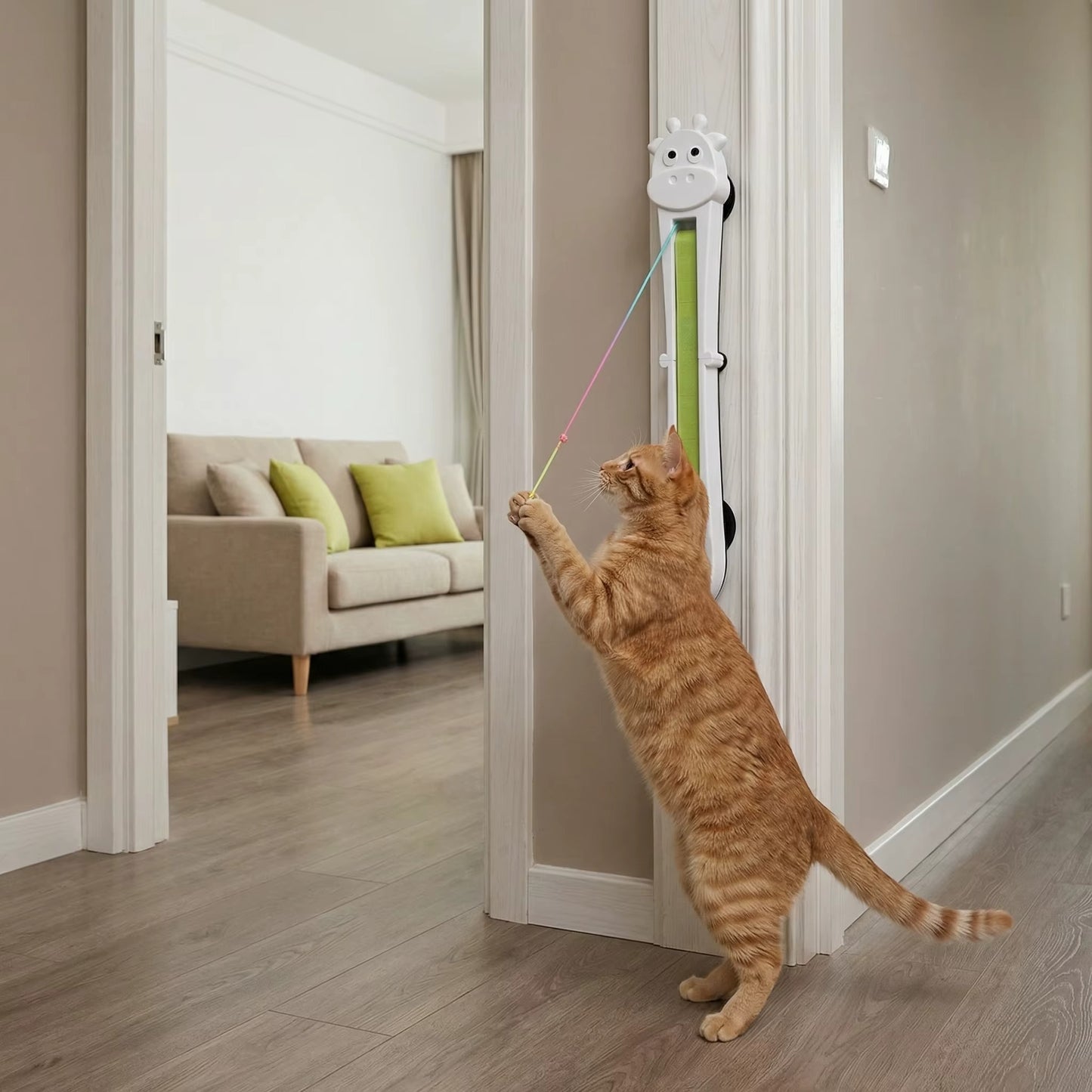 Automatic Giraffe Cat Toy 2