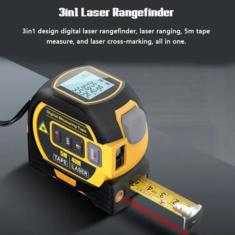 Measurin Sight 3-In-1 Infrared Laser Tape Measuring 2