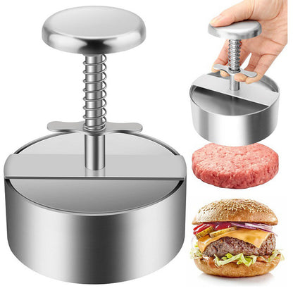 Stainless Hamburger Press Burger Patty Maker 2