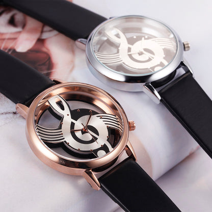 Stylish Treble Clef (G Clef) Musical Watch 2