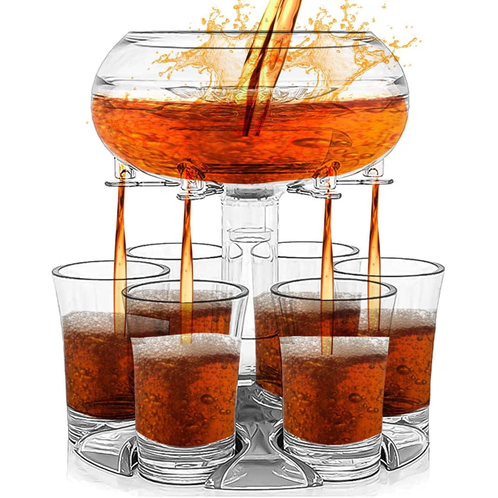 6 Shot Glass Dispenser and Holder 2
