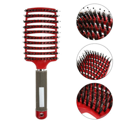 Detangler Bristle Nylon Hairbrush 2