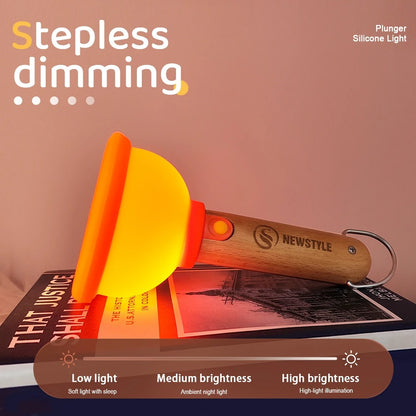 USB Rechargeable Plunger Night Light 2