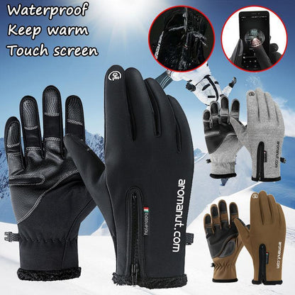 Unisex Winter Warm Waterproof Touch Screen Gloves 2