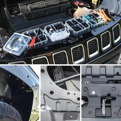 Car Retainer Clips & Fastener Remover Box Set 2