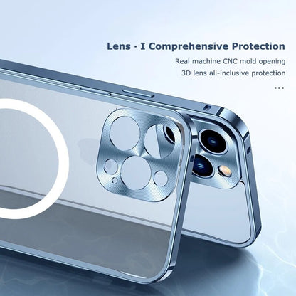 Magnetic Charging Aluminium Case Cover for iPhone 2