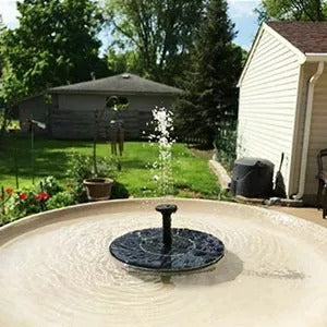 Solar Powered Water Fountain 2
