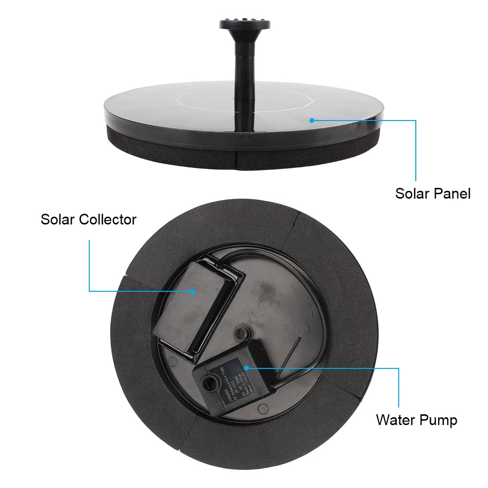 Garden Solar Powered Fountain 2