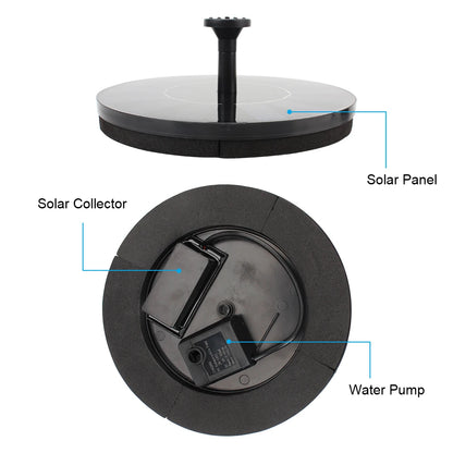 Garden Solar Powered Fountain 2