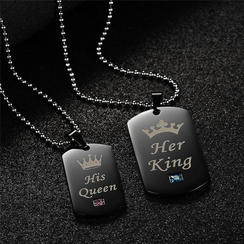 King And Queen Necklace 2