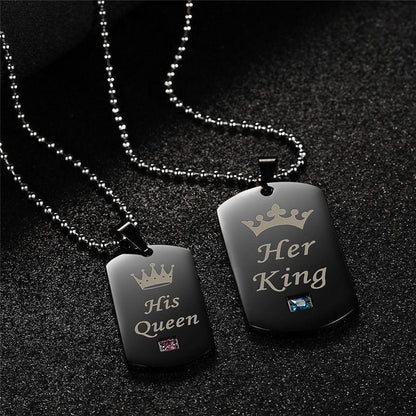 King And Queen Necklace 2