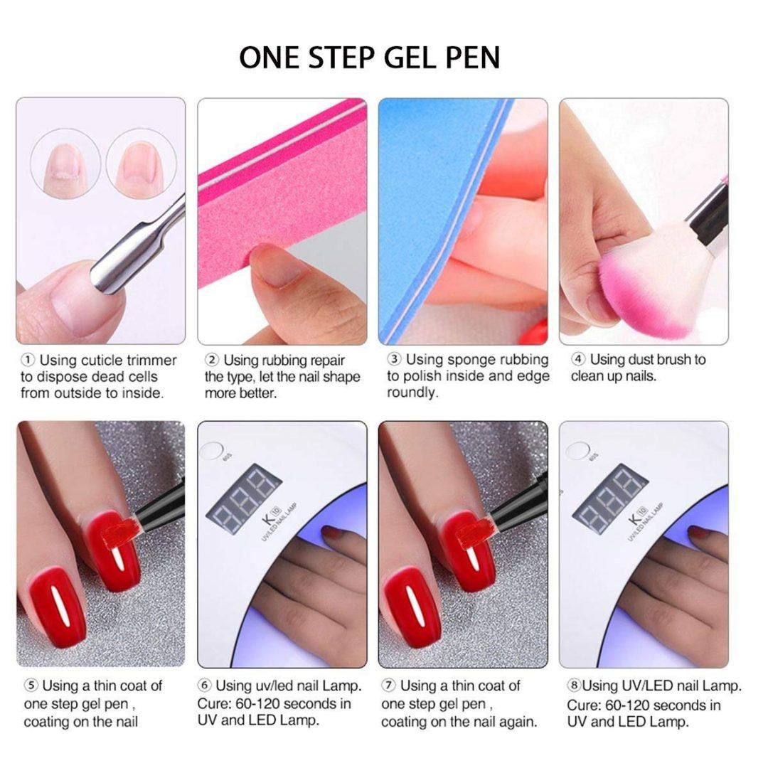 3 In 1 Gel Nail Polish Pen 2