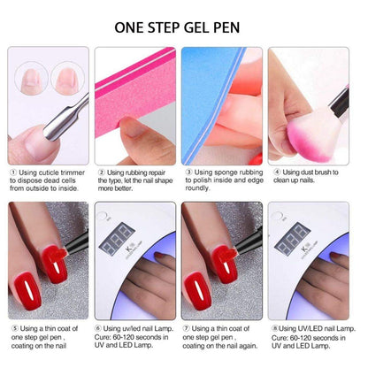 3 In 1 Gel Nail Polish Pen 2
