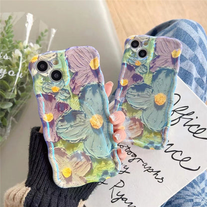 iPhone Colorful Oil Painting Exquisite Phone Case 2
