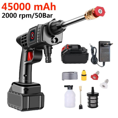 Cordless Portable High Pressure Spray Water Gun 2