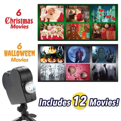 Halloween & Christmas  Holographic Projection 2