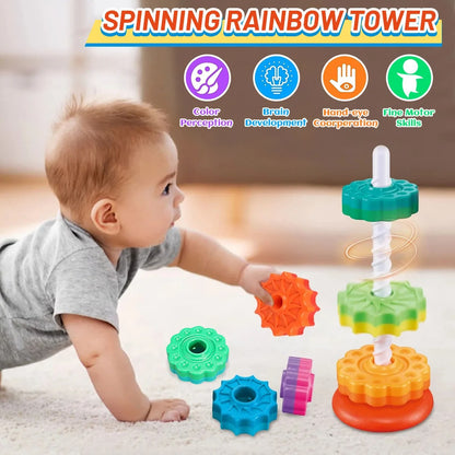 Rainbow Stacking Toys 2