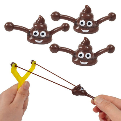 Smiley Poop Slingshot Toy 2