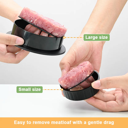 3-in-1 Burger Extrusion Molding Machine Meat Press Tool 2