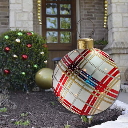 PVC Inflatable Christmas Decorated Ball 2