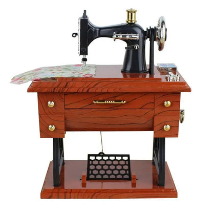 Sewing Machine-Shaped Music Box 2