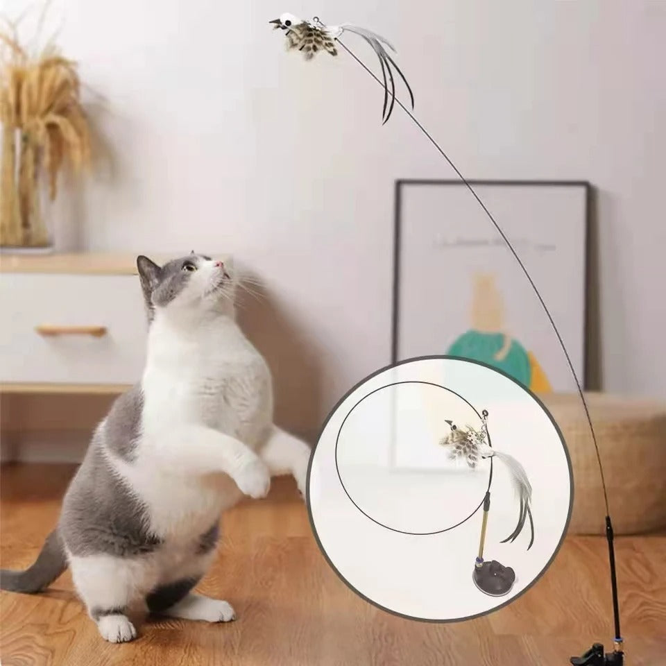 Interactive Bird Simulation Cat Toy Set 2