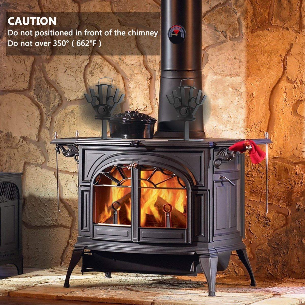 Wood stove fan 2