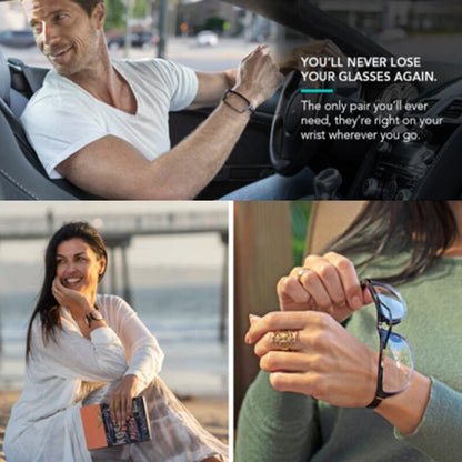 Foldable Wristband Reading Glasses 2
